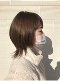 【AMAZING HAIR中沢店/鳥越】ショートウルフ マットブラウン