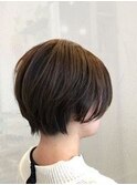 大人かわいい☆透明感カラー×ひし形ワンカールボブ