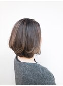 《TOPHAIR玉島/べりー》前下がりボブ×グラデーションカラー