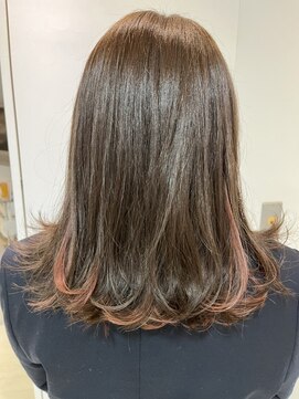 プレデフリュー 北白川本店(PUREE de FLEURS) インナーカラー