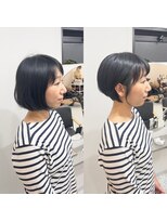 横顔美人！頭の形が綺麗に見えるショートヘア！
