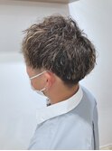 【松戸 岩口】ツイストスパイラルメッシュショート