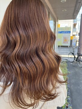 ブランシェ 名鉄小幡駅前店 明るめブラウン艶カラー