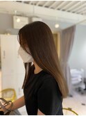 サラサラロングベージュ