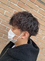 クオル 立川(QOL)&nbsp;ツイストスパイラルパーマ波巻きスパイラルパーマツーブロック