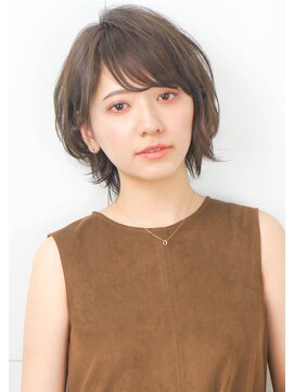 ルエ(rue) 大人可愛い小顔ニュアンスカラーショートボブ30代40代50代＊京都