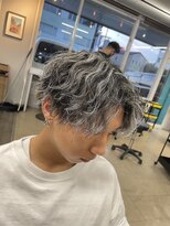 レックス(Rex)&nbsp;【波打ちセンターパート！】ホワイトメッシュ！