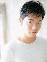 モッズヘア メン 南越谷南口店(mod's hair men) 黒髪くせ毛風パーマ/ツーブロックセミウェットスタイルT南越谷