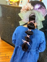 ミセス 天神店(MISESU)&nbsp;#_sayaka_  kids hair set
