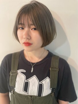 ヘアーサロン オーツー(HAIR SALON O+O) ハイトーンが可愛いマッシュショート