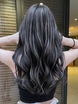 ヨロ 小岩(YOLO) ハイライトカラーミルクティーベージュケアブリーチダブルカラー