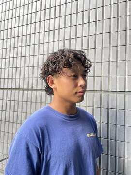 フェイス 石川町 (FACE) ウルフカット × スパイラルパーマ