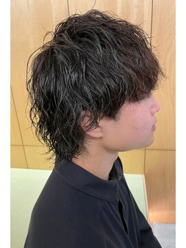 ニアウ 太田店(Niau) 波巻きパーマツイストスパイラルパーママッシュメンズパーマ