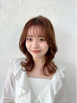 ポノポノ ヘアプラスカフェ 大人可愛いツヤモテくびレイヤー