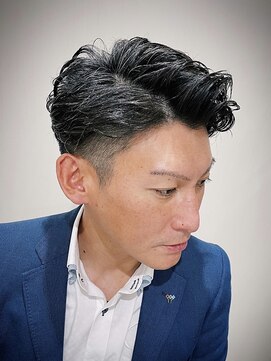 ヒロギンザ 大阪本店(HIRO GINZA) ビジネスパーマ×ツーブロック