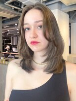 アイティーバイアルバム 下北沢店(IT by ALBUM)&nbsp;レイヤーカット_グレーベージュレイヤーロング_ba465861