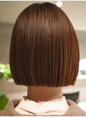 ボブ/前髪/前髪カット/ショート/カラー/縮毛矯正/韓国/髪質改善