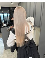 ノエ 心斎橋(Noe)&nbsp;切りっぱなしボブ/エアリーロング/美髪/ピンクブラウン/心斎橋