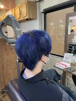 ロッソバイアルター 鎌取(ROSSO by aL-ter)&nbsp;【ウルフ/アッシュブラック/カルマパーマ】千葉香奈