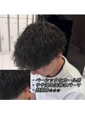 波巻きスパイラルパーマ/メンズパーマ