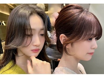 ロンドシェリ 仙台(Lond Cheri)の写真/［前髪＋韓国風顔周りカット￥3000］こだわりの韓国顔周りカットで小顔が叶う[仙台/レイヤー/髪質改善]