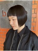 ワンレングスボブ
