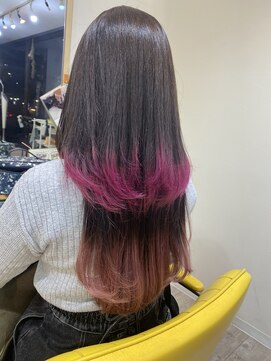 イソラブル(ISOLA-blu) くびレイヤーピンクエモージュインナーピンクベージュ