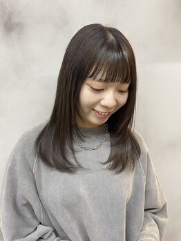 エルフレームバイワンラヴェスト(L'FLAME by one Lovest)の写真/印象を大きく左右する顔周りカット。ミリ単位でこだわったカットで自分史上一番可愛いスタイルに♪