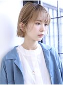 20代30代40代◎小顔似合わせ切りっぱなしボブ/川西宝塚能勢口