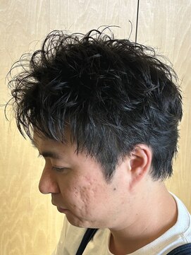 ニアウ 伊勢崎連取店(Niau) 波巻きスパイラルパーマツイストスパイラルパーマシャドウパーマ