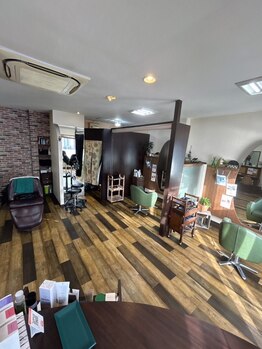 つきヘアー(つきhair)の写真/半個室型で周りを気にせず話せるプライベートサロン◇リラックスしたあなただけのサロンタイムを…♪