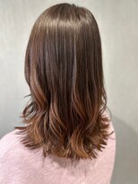 シャトン(chaton)&nbsp;艶カラー/ゆるふわ/ベージュカラー