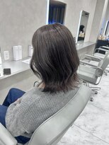 キング(K!ng)&nbsp;縮毛矯正髪質改善ハイライトレイヤーカット楠葉美容室エクステ