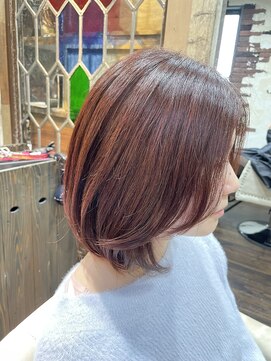 ヘアー クリエイト カルバリ(HAIR CREATE Calbari) 柔らかサクラボブ