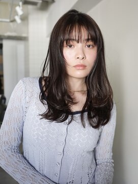 ラヴィズム(LUVISM) ミディアムロング顔周りレイヤーおくれ毛前髪万代新潟