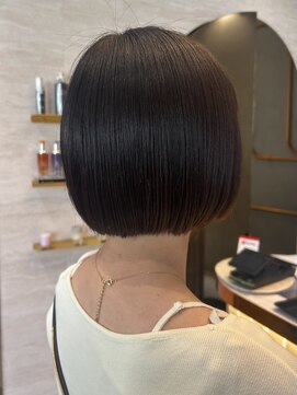 ロンド パルティール 大宮(Lond partir) イメチェン外ハネボブ美髪×ブリーチなしレイヤー韓国[大宮]