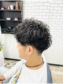 無造作パーマ