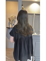 ジゼル 前橋(Giselle)&nbsp;アッシュオリーブベージュ×ナチュラルレイヤー