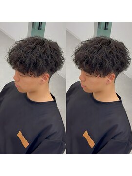 ブライト(BRIGHT) マッシュ波巻きスパイラルパーマ