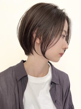 ジルブラン 大阪(JIL BLAN) 大人ショートヘア/ハイライトカラー/イルミナカラー［堺］