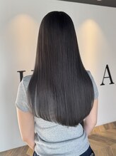 セロ 東辻井店(SERO) 【セロ東辻井】ロングストレート/オリーブグレージュ