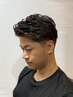 【パーマ】カット＋パーマ＋トリートメント　￥14300<理容室>