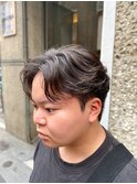 【IRIE HAIR福岡】フェザーパーマ×センターパート