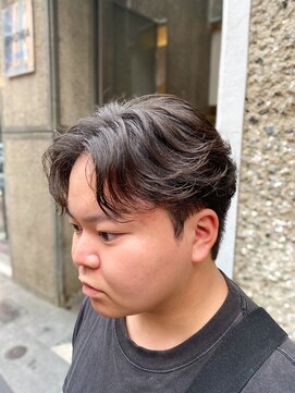 アイリーヘアデザイン(IRIE HAIR DESIGN) 【IRIE HAIR福岡】フェザーパーマ×センターパート