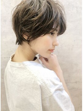 ソト 銀座(soto.) ショートボブ /暗めカラー/グランマッシュ/デザインカラー
