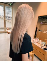 エルム 府中(yelm) 【ホワイトベージュ×ロング】#ダブルカラー#ケアブリーチ