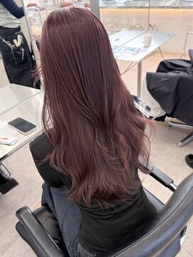 サンクプロジェクト(cinq PROJECT) 原宿韓国レイヤーミルクティーヘーゼルフォギーピンクベージュ