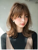 ダル 渋谷/表参道(DAL.)&nbsp;レイヤーカット髪質改善カラー透明感カラー顔まわりカット