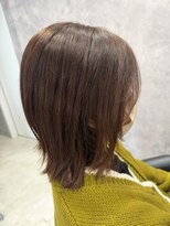バディ 中野駅前店(BUDDY)&nbsp;外ハネボブ×ピンクベージュ【中野美容室/新中野】