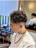 【外国人風】ラルフサーフ×茶髪メッシュ